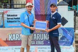 PT Timah bantu sukseskan Turnamen Karang Taruna Jebus Cup 1