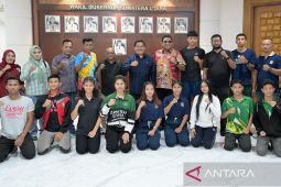 Pemprov Sumut berikan semangat atlet tinju hadapi Popnas 2025