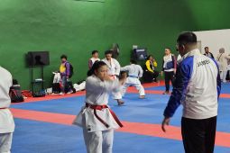 Tiga karateka Jambi tampil babak penyisihan PON Bela Diri