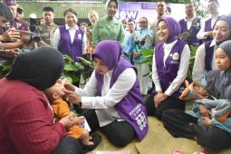 Tri Tito Karnavian pimpin pembinaan 6 SPM di Posyandu Palangka Raya