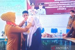 Banyuasin sosialisasikan P4GN lindungi siswa jadi pencandu
