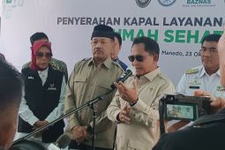 Baznas dan Mendagri serahkan dua kapal layanan kesehatan bergerak ke Sangihe-Talaud