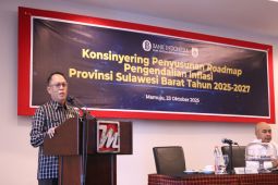 Pemprov dan BI Sulbar susun peta jalan pengendalian inflasi 2025-2027