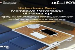 KAI Daop 6 Yogyakarta imbau penumpang perhatikan ketentuan baru membawa powerbank di kereta api