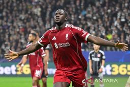 Liverpool tundukkan tuan rumah Frankfurt 5-1 di Liga Champions