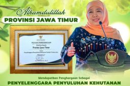 Jatim raih penghargaan Terbaik I Nasional Penyuluhan Kehutanan