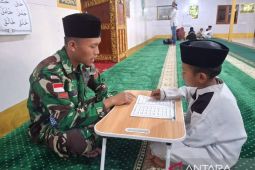 Satgas TNI Yonif 511/DY perkuat pendidikan agama anak di pedalaman Papua