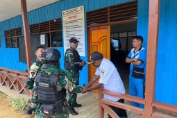 Satgas TNI Yonif 511/DY memperkuat koordinasi dengan SMPN 1 YPPK Lanny Jaya