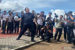 Menpora bersama Gubernur Jabar menghadiri pembukaan Liga 4 Seri 1 di Garut