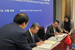 Menkum Supratman bertemu perwakilan China-Asean di Xi'an, China