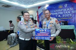 Ditlantas Polda Babel raih apresiasi Korlantas Polri atas Integritas Pelaporan Data Kesehatan Pengemudi