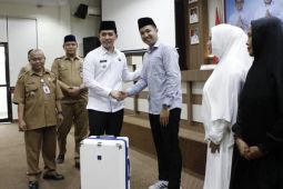 Pemkab Lampung Selatan berangkatkan jamaah umrah ke Tanah Suci