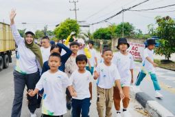 Refleksi 8 dekade pengabdian, PLN Babel rayakan HLN bersama puluhan difabel dan yatim dhuafa