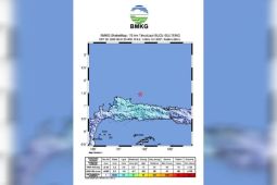 BMKG: Gempa tektonik timur laut Buol Sulteng akibat subduksi lempeng