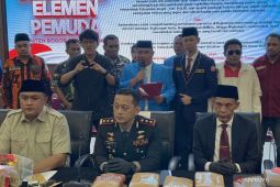 Pemuda Bogor ikrar bersama tolak narkoba di Hari Sumpah Pemuda