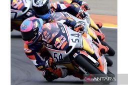 Veda Ega finis 20 di FP1 GP Aragon