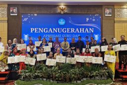 Disdik Palangka Raya dominasi ajang apresiasi GTK Kalteng 2025