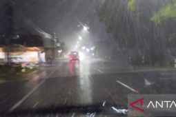 BMKG imbau masyarakat waspada potensi hujan lebat disertai angin di Kalteng