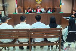 Lima terdakwa kasus kredit fiktif bank BRI  rugikan negara Rp19,38 miliar