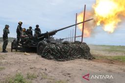 KSAD tembak jatuh "pesawat musuh" gunakan senjata artileri udara