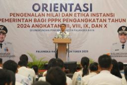 Pemkot Palangka Raya tambah 141 PPPK perkuat pelayanan publik