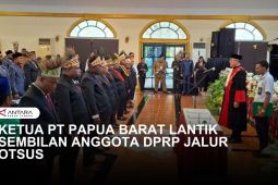 PELANTIKAN 9 ANGGOTA DPRP PAPUA BARAT JALUR OTSUS