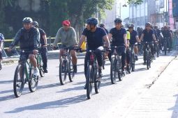 Pangdam I/BB-Ketua Persit KCK PD I/BB hadiri olahraga bersama dan Jumatberkah