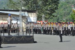 428 siswa bintara Polri SPN Jayapura ikuti latihan kerja