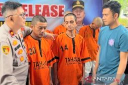 Polisi tangkap dua pelaku pencurian kabel listrik milik Pemko Medan