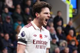 Arsenal memuncaki klasemen usai taklukkan Burnley 2-0