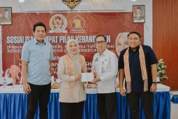 Anggota DPR RI Kartika Sandra Desi sosialisasi Empat Pilar Kebangsaan di Lapas Banyuasin