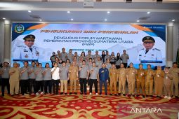 Gubernur Bobby Nasution ajak wartawan kolaborasi wujudkan Indonesia Emas 2045