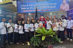 BNN se-Gorontalo sosialisasi P4GN di Peran Saka Nasional 2025