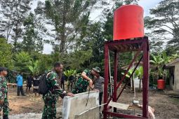 Kodim 1702/Jayawijaya membangun tiga rumah sehat untuk warga Distrik Piramid