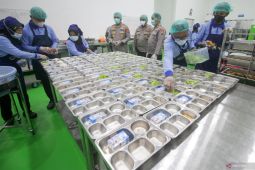 Menu unggulan Satuan Pelayanan Pemenuhan Gizi Polresta Sidoarjo