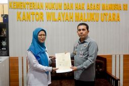 Puluhan layanan Apostille Kemenkum Malut permudah mahasiswa di luar negeri