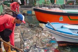 Kepulauan Seribu angkut 4,4 ton sampah kiriman dari daratan Jakarta