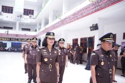 Rufina Ginting promosi jadi Asisten Pembinaan Kejati Babel, Amriyata resmi pimpin Kejari Sergai