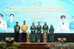 Gubernur Sumut: PKK perkuat pola asuh anak guna Indonesia Emas 2045