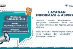 PT TIMAH Tbk hadirkan layanan informasi dan sspirasi untuk masyarakat