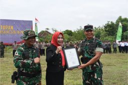Pemkab Sidoarjo terima hasil pembangunan TMMD