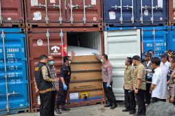 Bea Cukai dan Polri sita 87 kontainer dugaan pelanggaran ekspor CPO