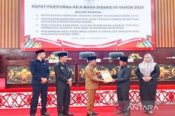 Bupati Murung Raya serahkan dua Raperda ke DPRD