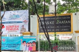 Dinkes Cianjur membuka pos layanan kesehatan di CFD Abdullah Bin Nuh