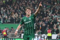 Werder Bremen menang dramatis skor 2-1 atas Vfl Wolfsburg