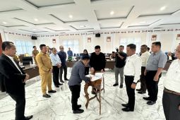 Bawaslu Madina teken MoU dengan 4 OPD dan Kwarcab Pramuka