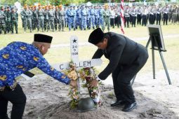 Cornelius Willem dimakamkan di TMP Sanaman Lampang