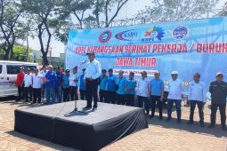 SPSI Jatim apresiasi Khofifah dan Prabowo atas gelar pahlawan Marsinah