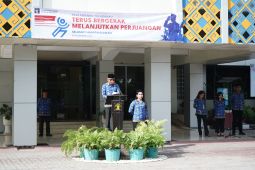 Kemenkum NTT tekankan nilai perjuangan saat peringati Hari Pahlawan