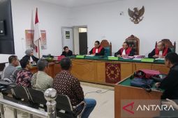 Empat pejabat Dispora OKI divonis 1 tahun 10 bulan penjara kasus korupsi APBD 2022